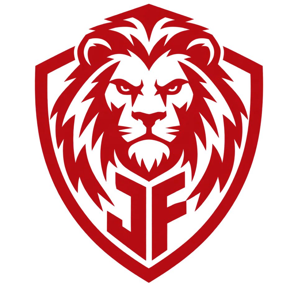 JohnoFitness JF lion shield supplied for the merchandise concept